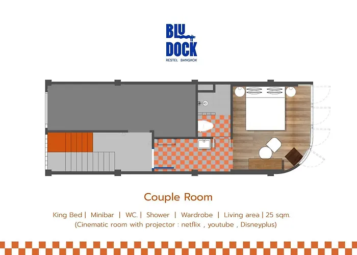 Blu Dock Restel 3* 曼谷