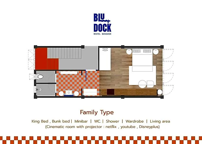 酒店 Blu Dock Restel 3*