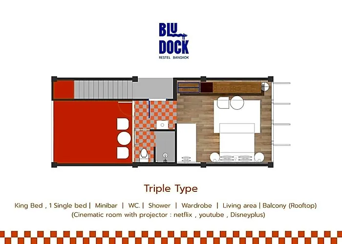 Blu Dock Restel 3*